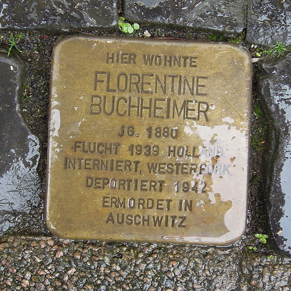 Stolperstein Steinstrae 15