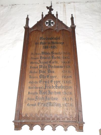 War Memorial Ruest Church #2