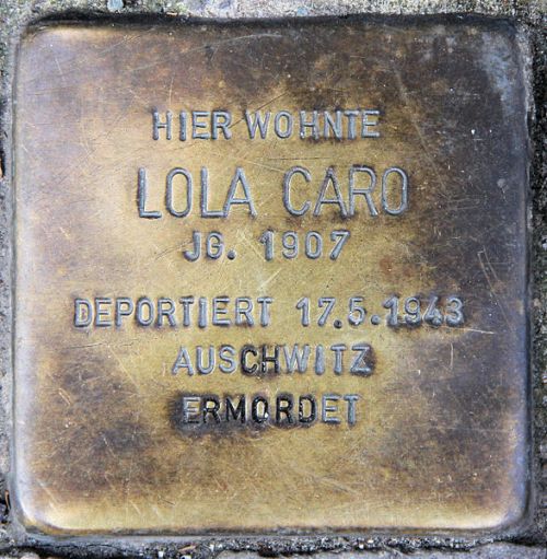Stolpersteine Bleibtreustraße 19 #2