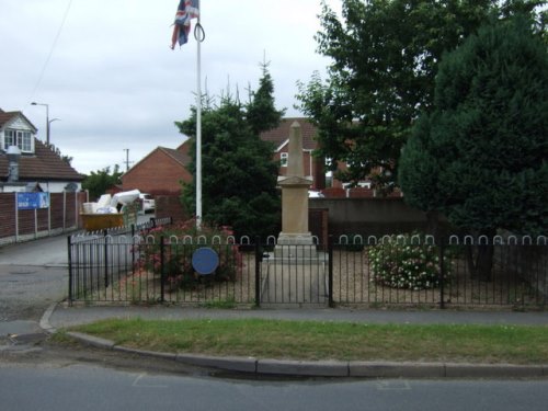 War Memorial Blaxton