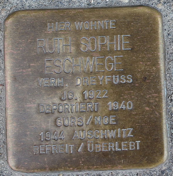 Stolpersteine Knigstrae 57 #3