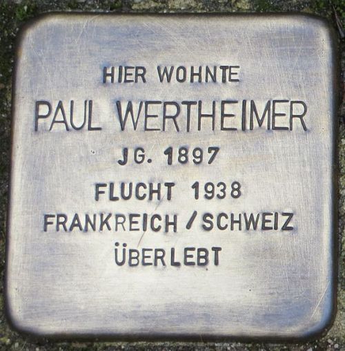 Stumbling Stones Hermann-Dietrich-Straße 10