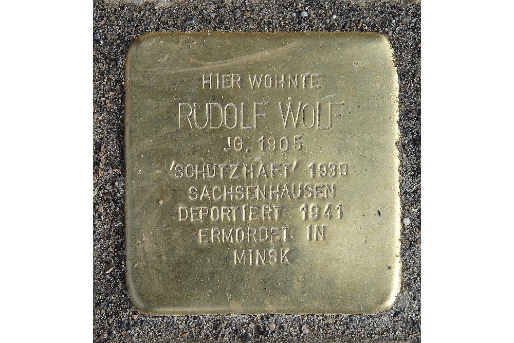 Stolpersteine Bornstraße 9 #1