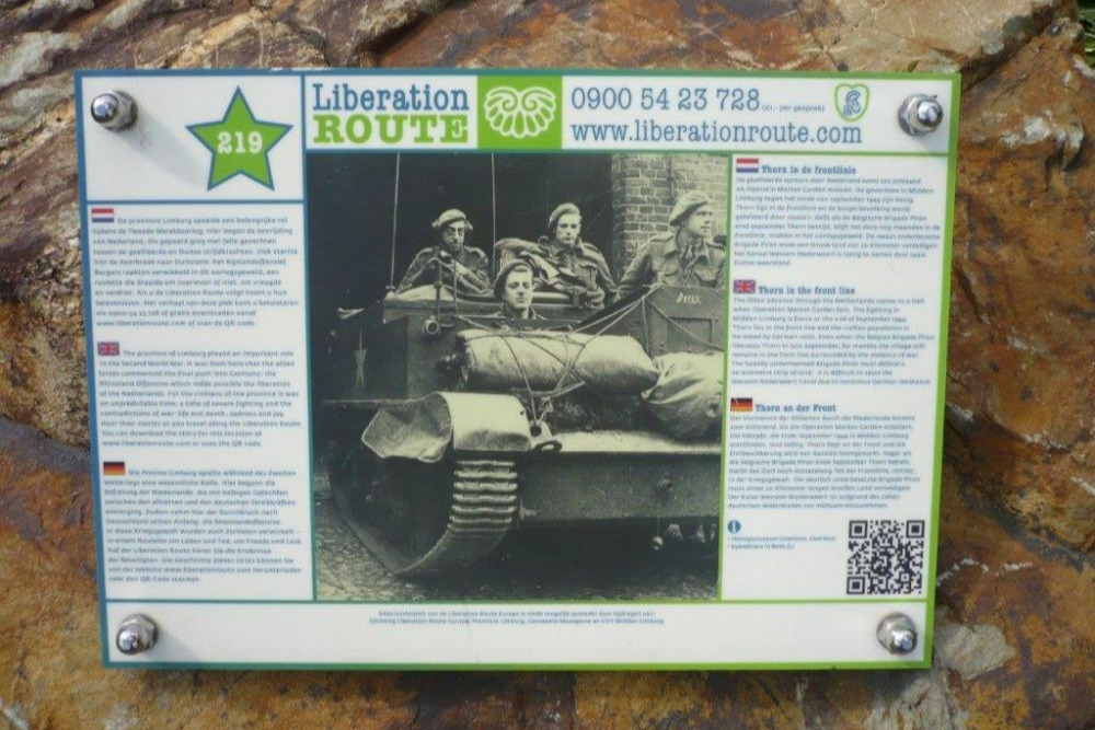 Liberation Route Marker 219 #4