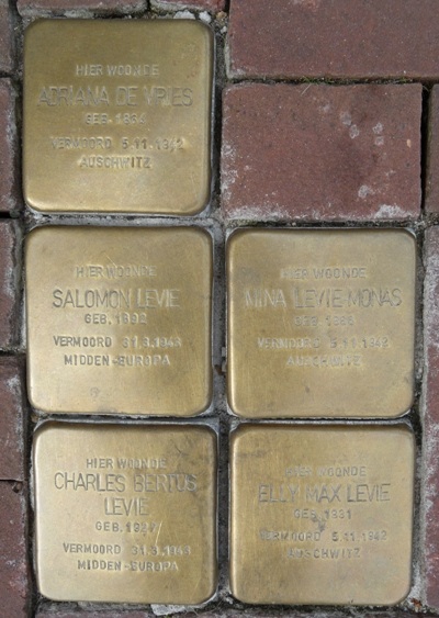 Stumbling Stones & Plaque Voorstraat 14A #2