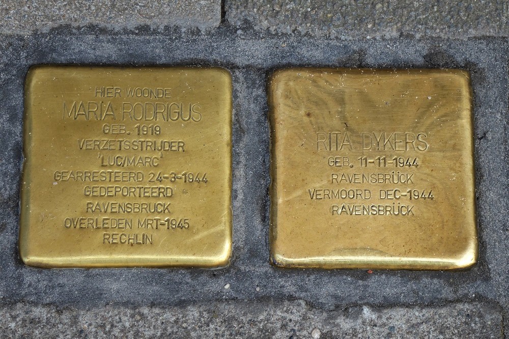 Stolpersteine Veldstraat 89