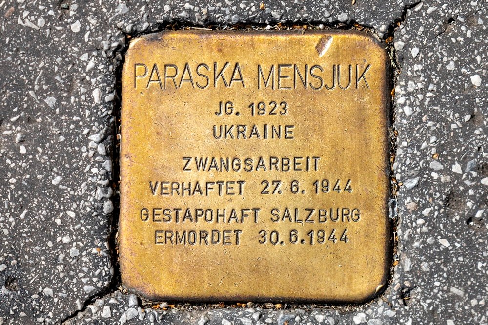 Stolperstein Paris-Lodron-Straße 3a