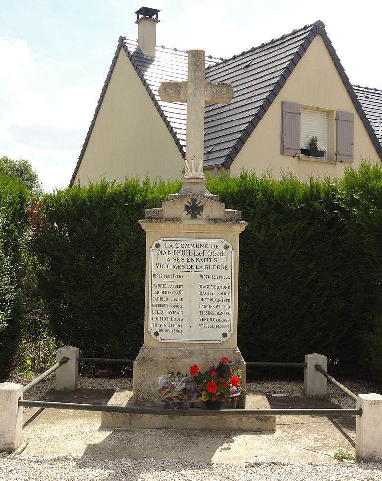 Monument Eerste Wereldoorlog Nanteuil-la-Fosse #1