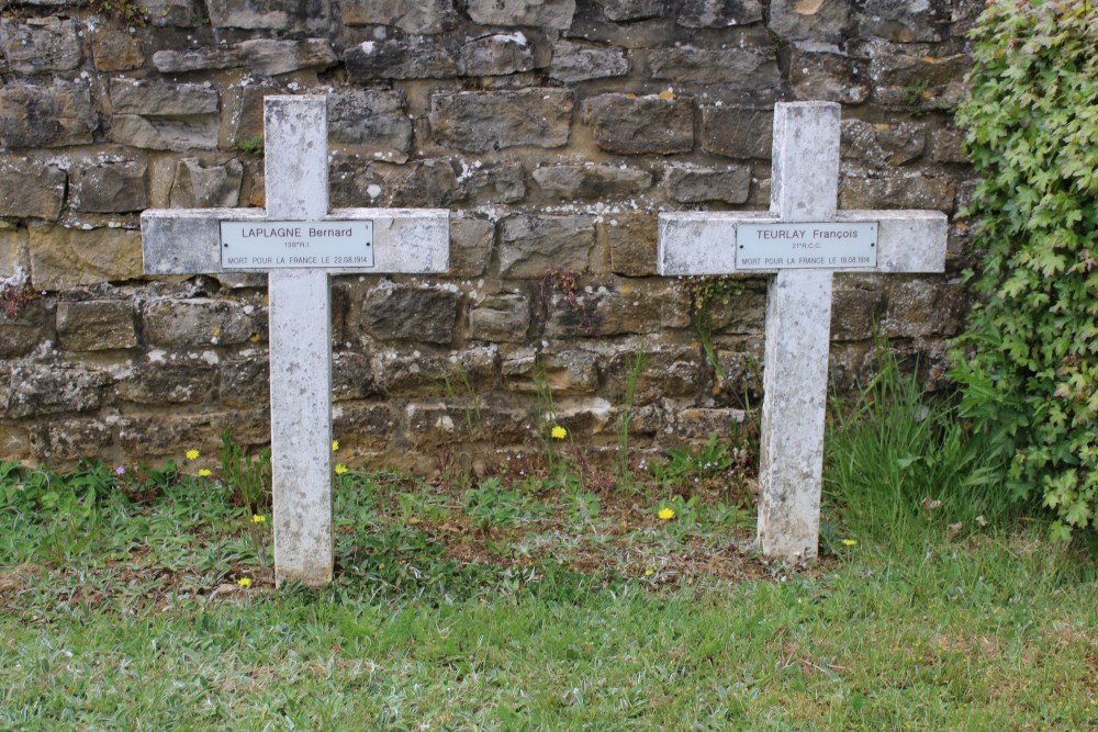 Franse Oorlogsgraven Villers-devant-Orval Nieuwe Begraafplaats #3