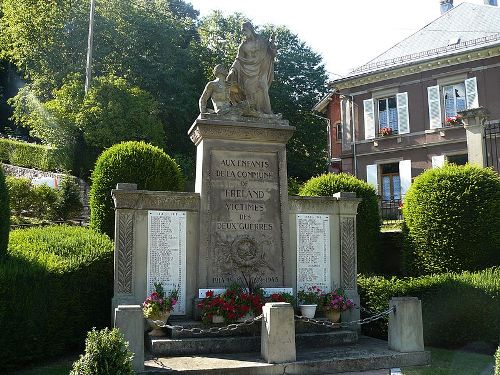 Oorlogsmonument Fréland