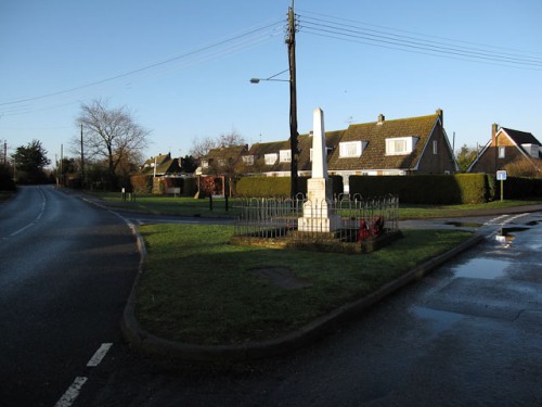 War Memorial Worlington