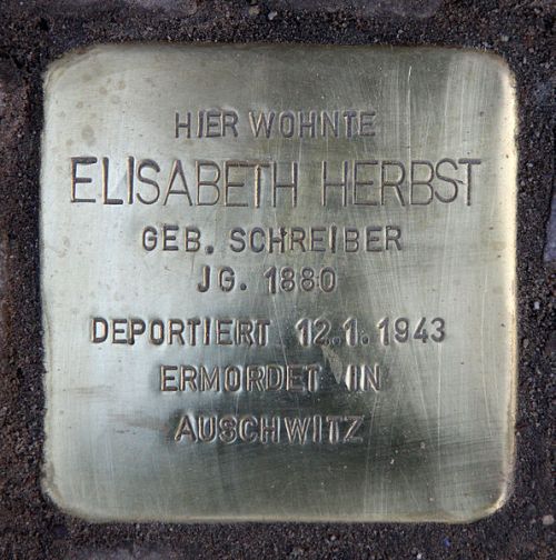 Stolpersteine Mommsenstrae 4 #1