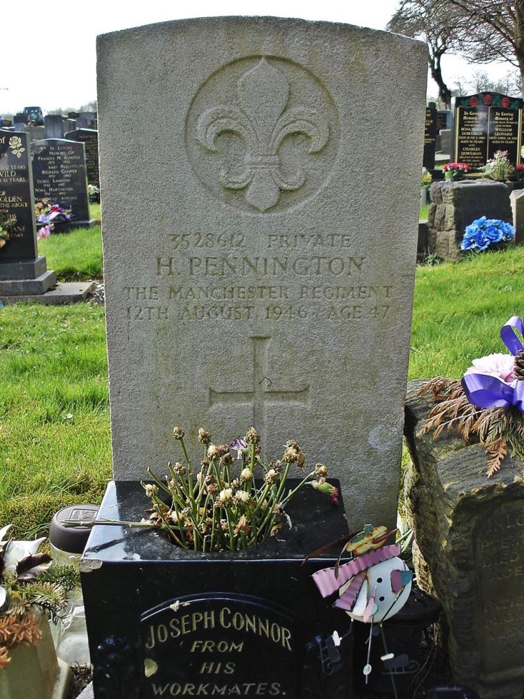 Commonwealth War Grave Westwood Lane Cemetery