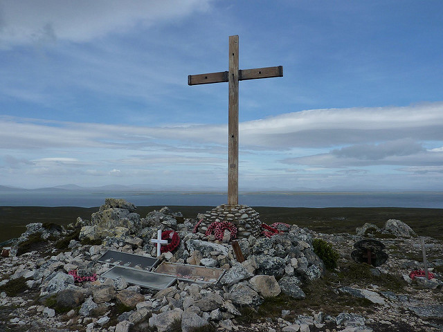 Remembrance Cross HMS Coventry (D118)