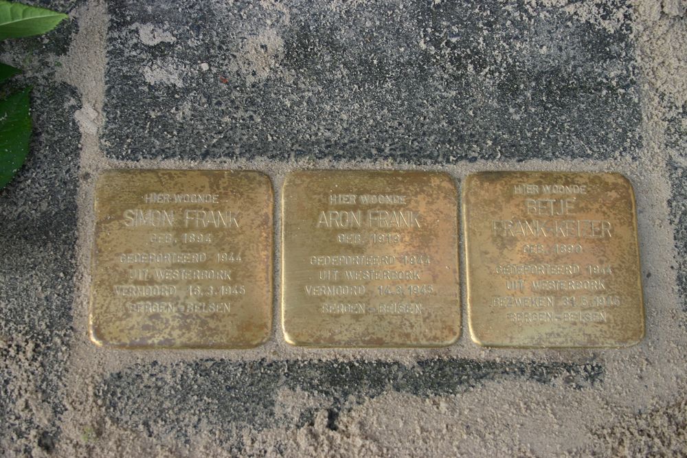 Stolpersteine Jozef Isralsstraat 25