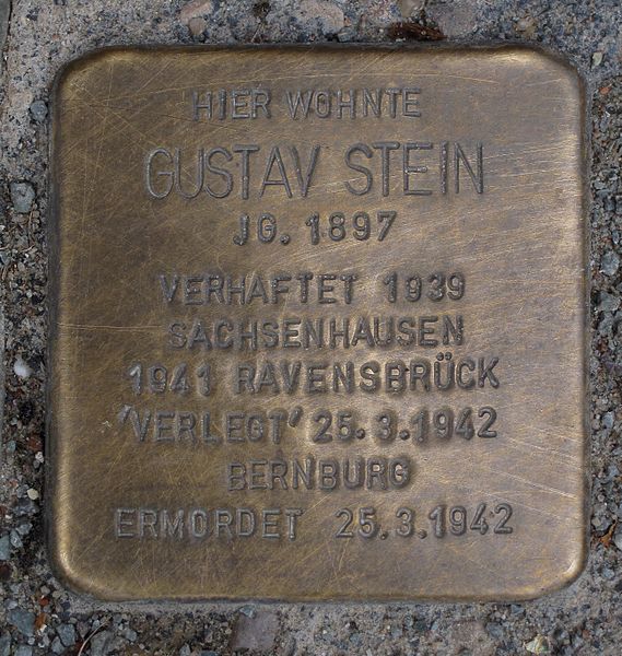 Stolpersteine Sandauer Strae 2 #1