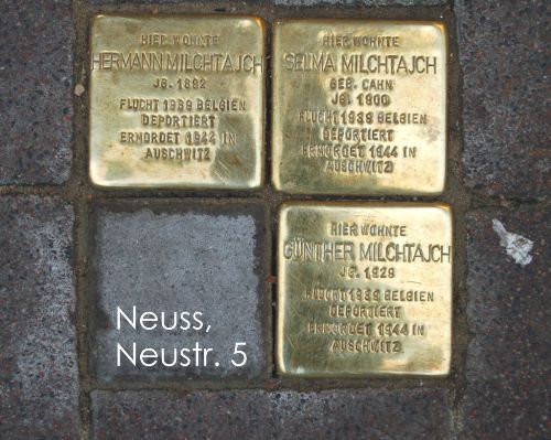 Stumbling Stones Neustraße 5 #1