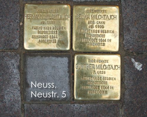 Stolpersteine Neustrae 5 #1