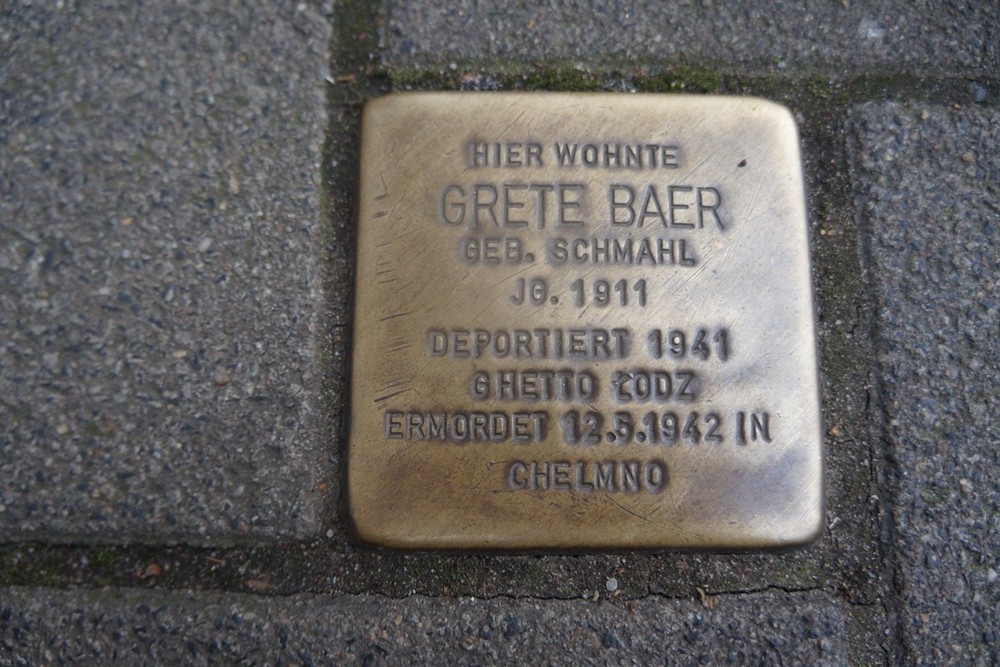 Stolperstein Klner Strae 151 #1