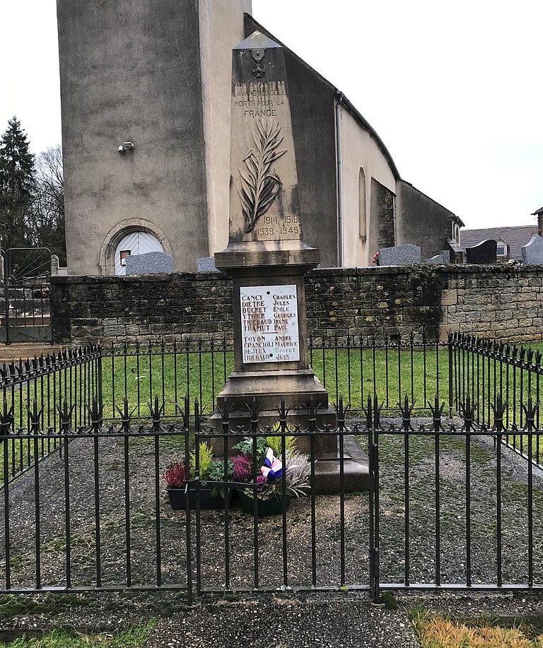 Oorlogsmonument Lavans-ls-Dole