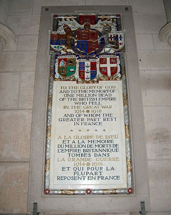 Memorial Dead of the British Empire Laon