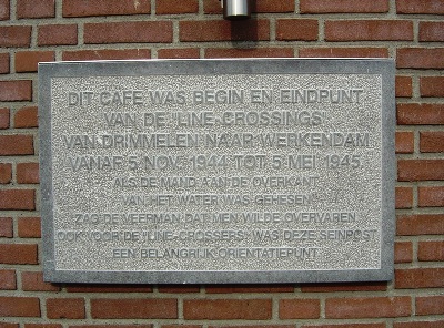 Ferry House and Plaque Line-Crossings Drimmelen #2