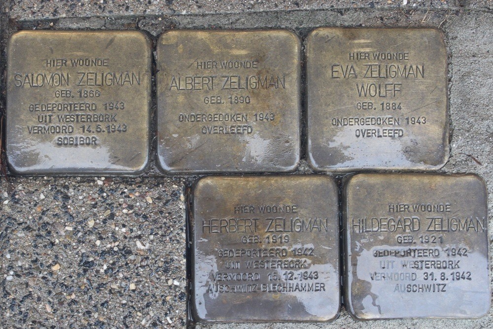 Stolpersteine Sint Josephstraat 5