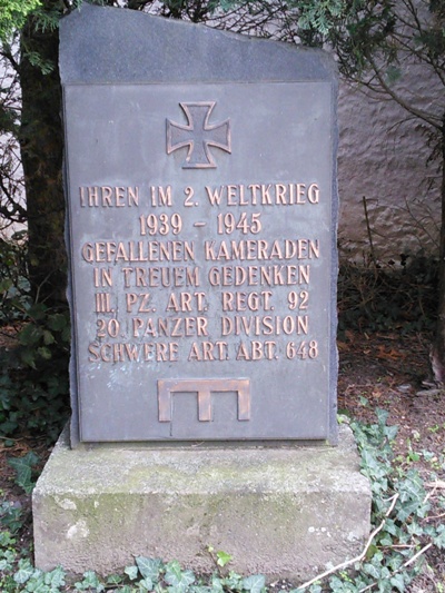 Monument Artillerie Abteilung 648 #4