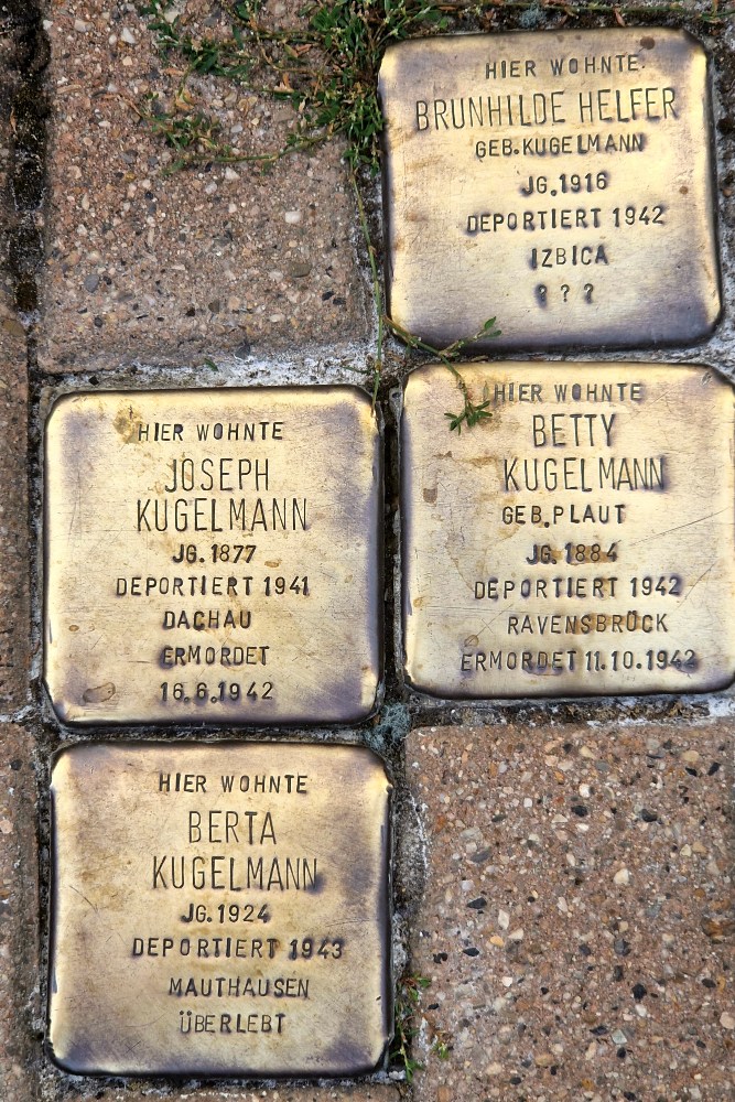 Stolpersteine Fraumnsterstrasse 19