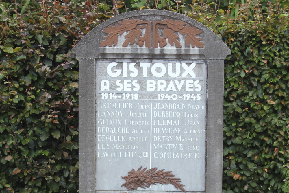 Oorlogsmonument Gistoux #2