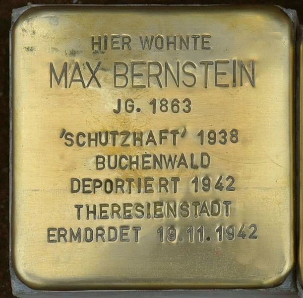 Stolpersteine Lindenstraße 1 #2