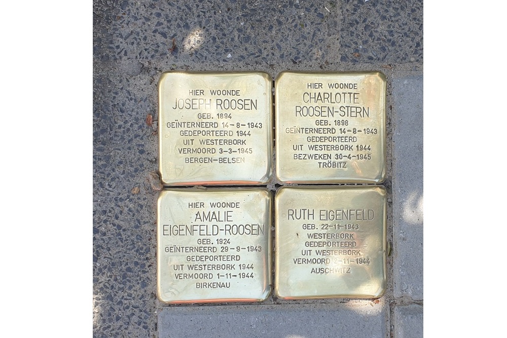 Stolpersteine Van IJsselsteinlaan 15