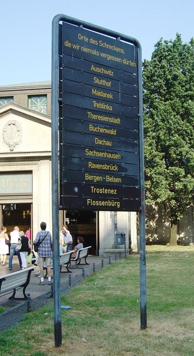 Memorial Commemorating Concentration Camps #1