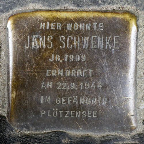 Stolperstein Ohmstrae 10