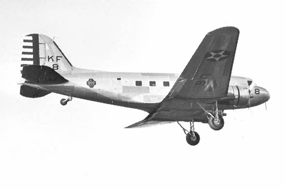 Crashlocatie Douglas C-39 (DC-2) 38-510 #1