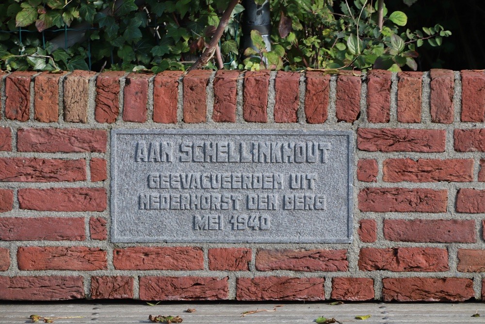 Memorial Bench Evacuees from Nederhorst #2