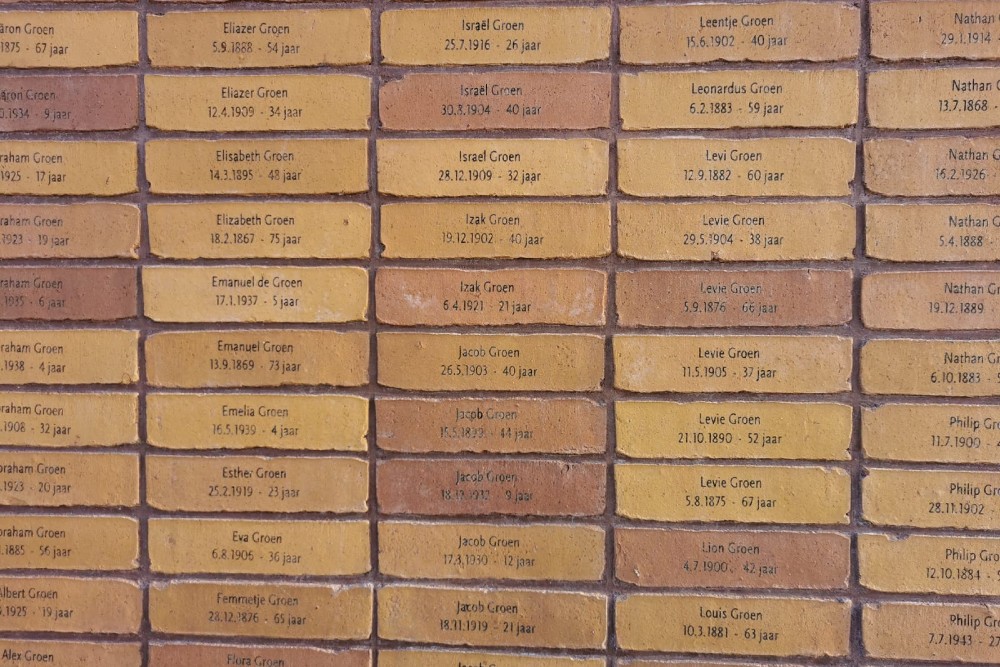 Netherlands Holocaust Names Monument #4
