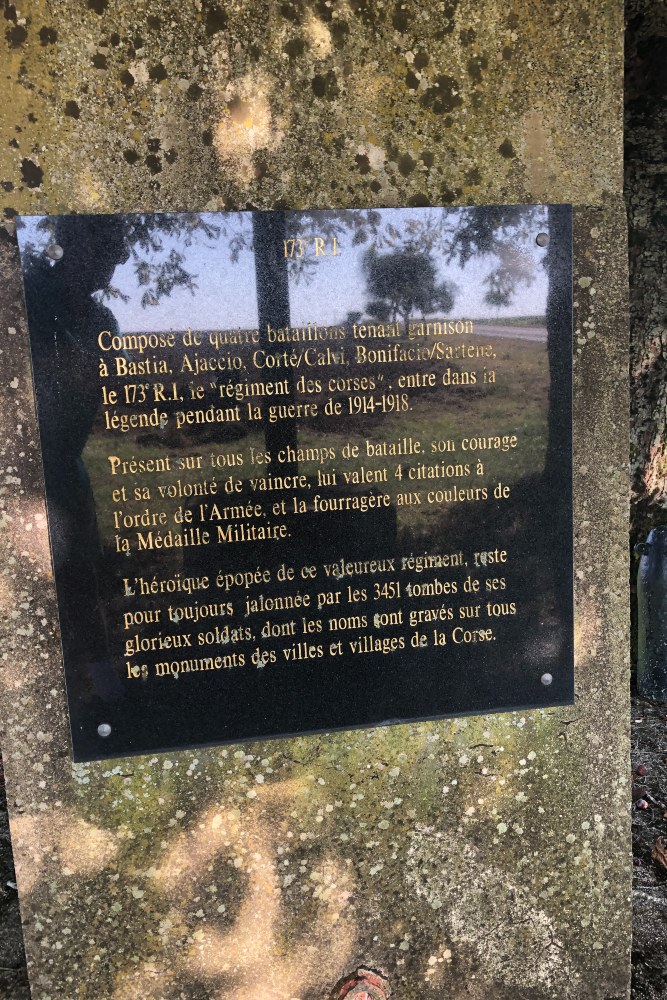 Monument 173e Franse Infanterieregiment #2