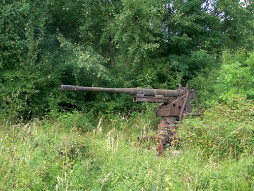 Abandoned Anti-aircraft Gun Fort 43a 