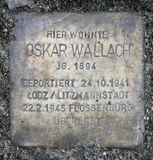 Stolperstein Bruno-Möhring-Straße 17