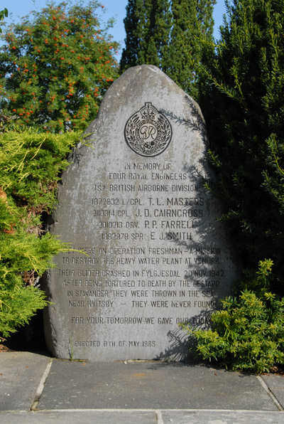 Memorial Royal Engineers Stavanger #2
