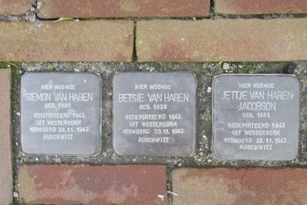 Stolpersteine Onno van Ewsumlaan 4 #1