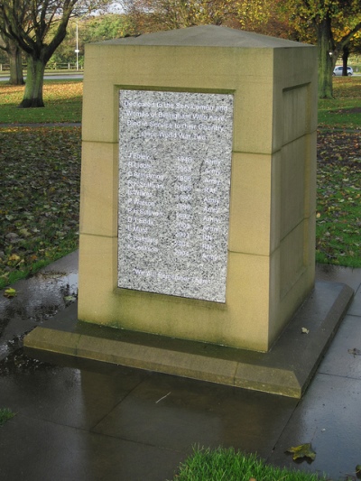 Nieuw Oorlogsmonument Billingham #1