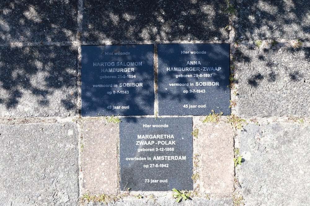 Herdenkingsstenen Karel van 't Veerstraat 20 #1