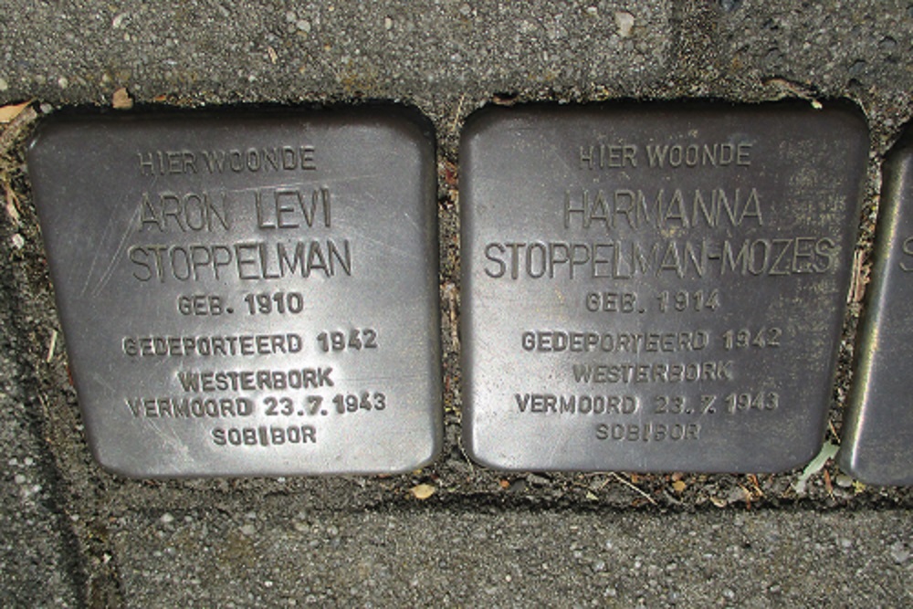 Stolpersteine W.H. Bosgrastraat 9 #2