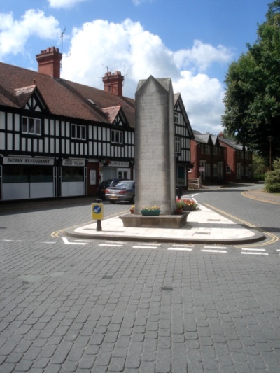 Oorlogsmonument Chirk #1