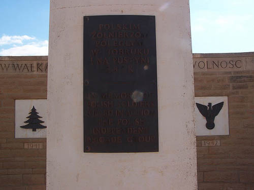 Monument Poolse Verdedigers Tobroek