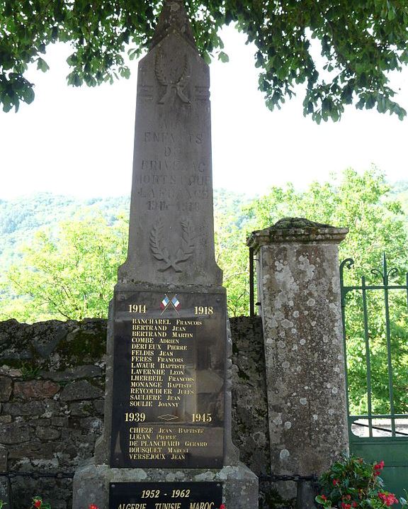 War Memorial Brivezac