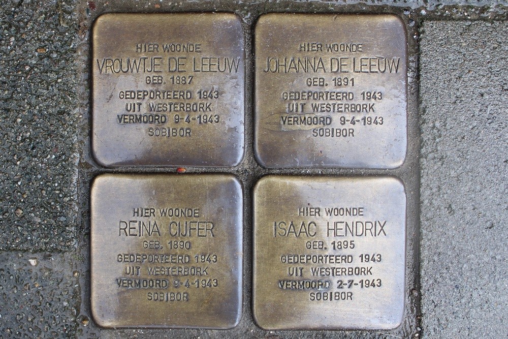 Stolpersteine Johan M. Coenenstraat 19 #1