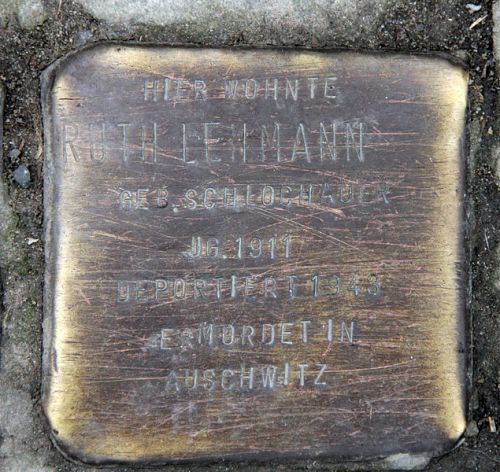 Stolpersteine Neue Jakobstraße 16 #4